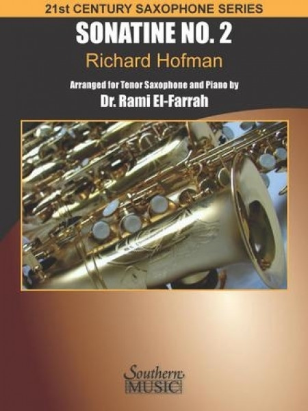 Sonatine No. 2 21st Century Saxophone Series for Tenor Saxophone and Piano