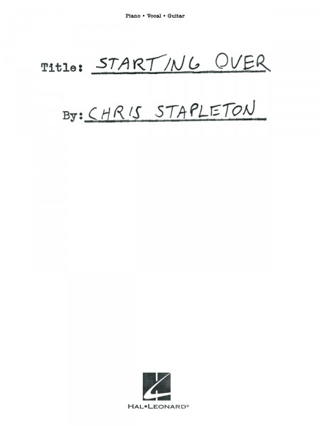Chris Stapleton - Starting Over Starting Over