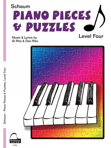 Piano Pieces & Puzzles Level 4 Intermediate Level