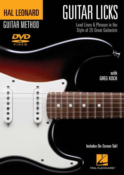 Guitar Licks Lead Lines & Phrases in the Style of 25 Great Guitarists