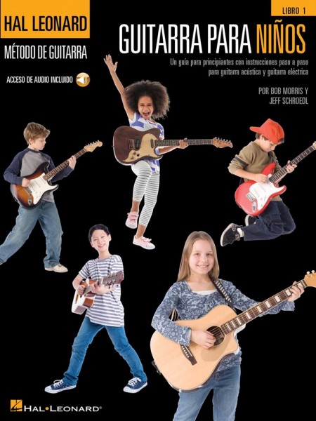 Guitarra Para Niños Un guía para principiantes con instrucciones paso a paso para guitarra acústica y guitarra eléctrica