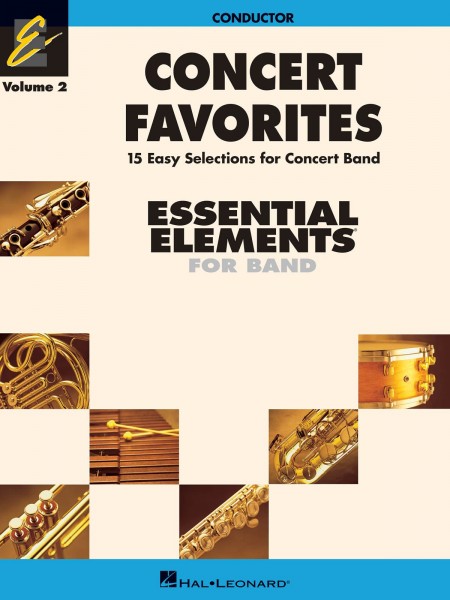 Concert Favorites Vol. 2 - Value Pak 37 Part Books with Conductor Score and CD