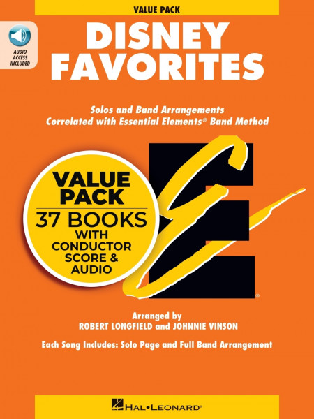 Essential Elements Disney Favorites Value Pack (37 Books + Conductor Edition)