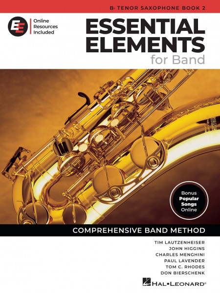 Essential Elements for Band - Bb Tenor Sax Book 2 With Eei