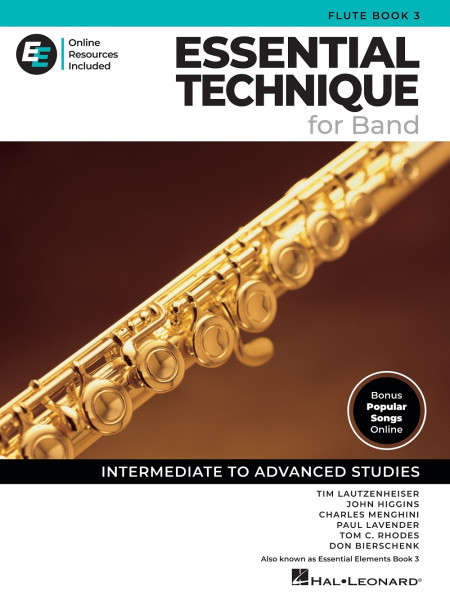 Essential Elements for Band - Flute Book 3 with Eei