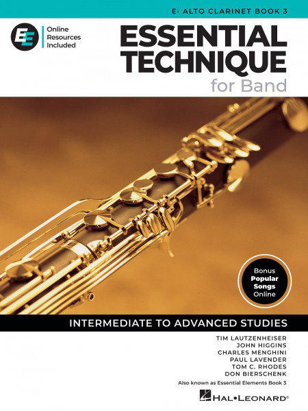 Essential Technique for Band - Eb Alto Clar Bk 3 with Online Resources