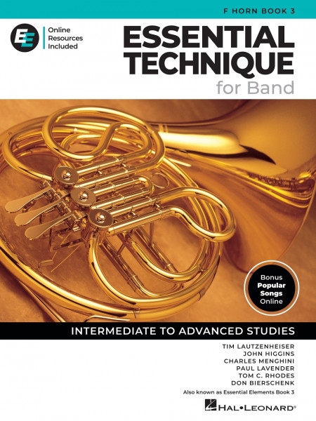 Essential Elements for Band - F Horn Book 3 with Eei