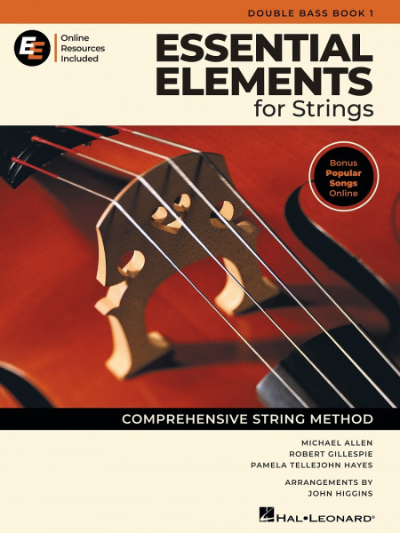 Essential Elements for Strings - Double Bass Bk 1 With online Resources