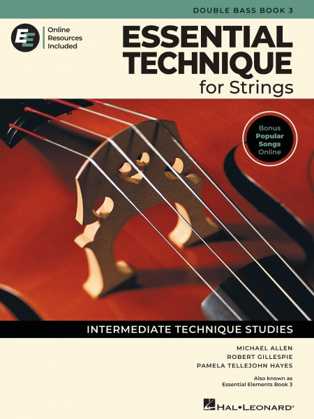 Essential Technique for Strings - Double Bass Bk 3 with Online Resources