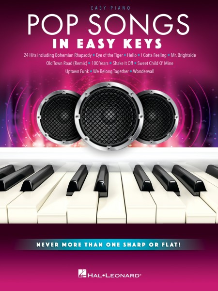 Pop Songs - In Easy Keys Never More Than One Sharp or Flat!