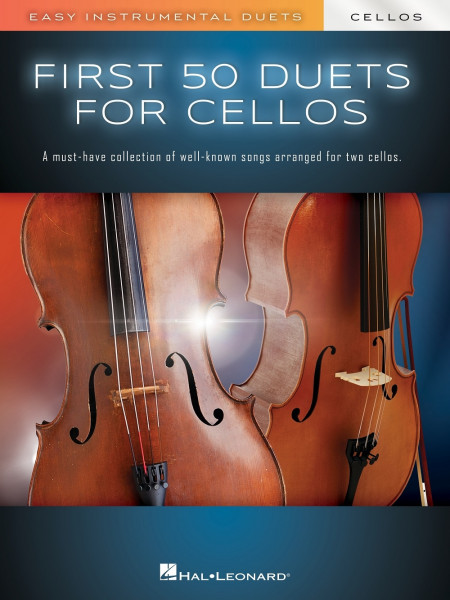 First 50 Duets for Two Cellos Easy Instrumental Duets