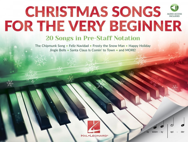 Christmas Songs for the Very Beginner 30 Songs in Pre-Staff Notation