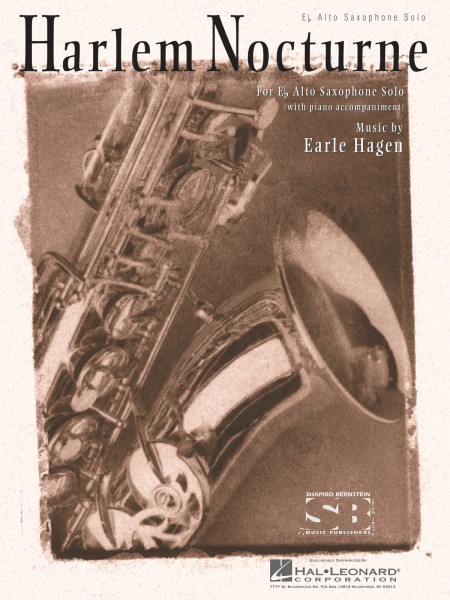 Harlem Nocturne E Flat Alto Saxophone with Piano Accompaniment