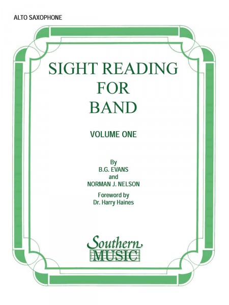 Sight Reading for Band, Book 1