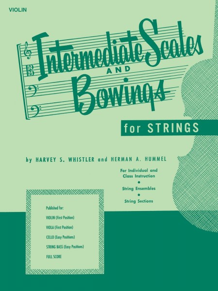 Intermediate Scales And Bowings Violin First Position