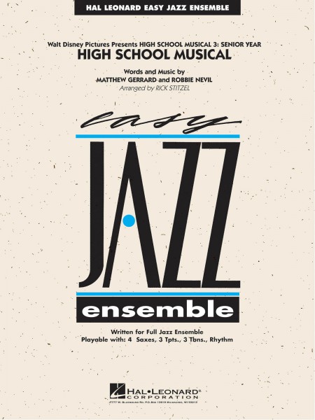 High School Musical 3: Senior Year Easy Jazz Ensemble Series