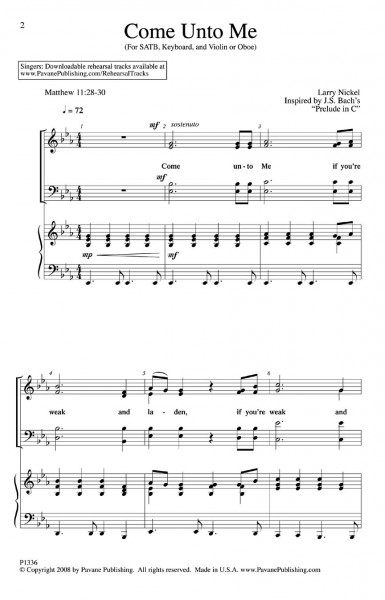 Come Unto Me