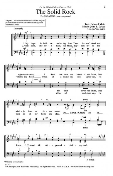 The Solid Rock with The Navy Hymn