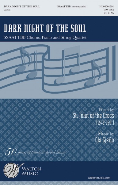 Dark Night of the Soul SSAATTBB with Piano and String Quartet