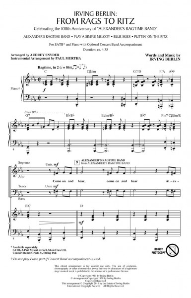 Irving Berlin: From Rags to Ritz