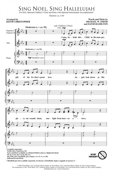 Sing Noel, Sing Hallelujah