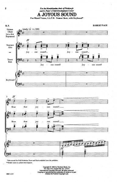 A Joyous Sound