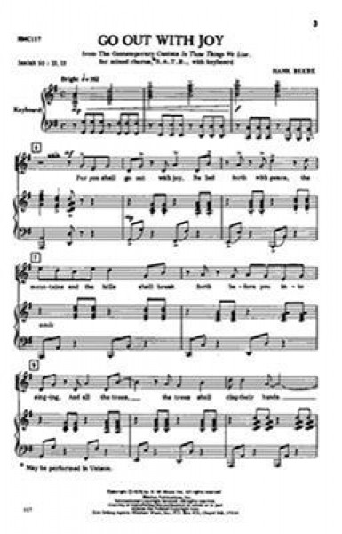 Go Out with Joy Instrumental Accompaniment Set