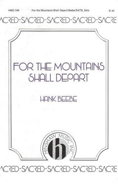 For The Mountains Shall Depart