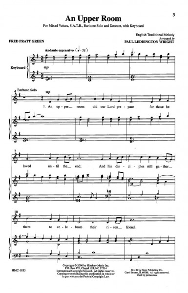 An Upper Room O Waly Waly(Old English Tune)