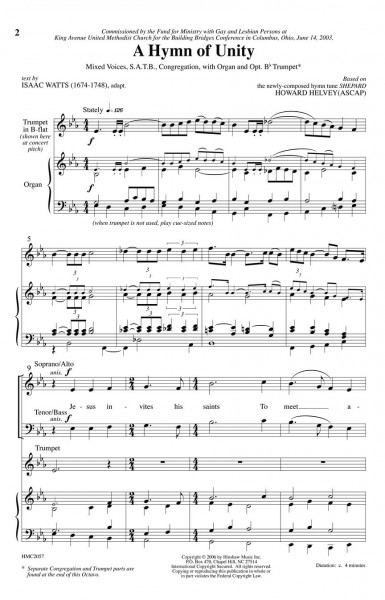 A Hymn of Unity