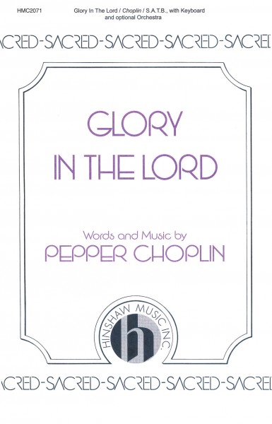 Glory In The Lord