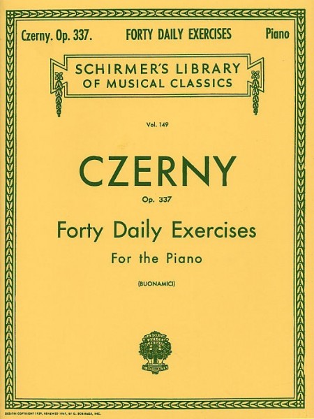 Forty Daily Exercises Op.337