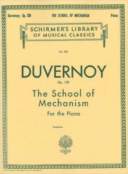 School of Mechanism, Op. 120