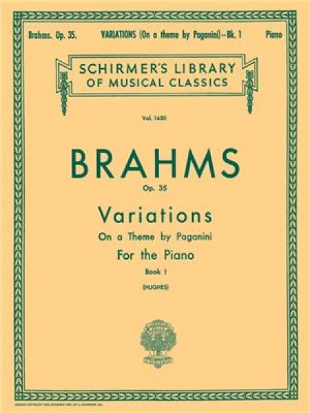 Variations on a Theme by Paganini, Op. 35 - Book 1