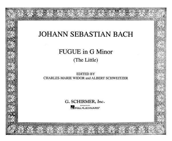 Little Fugue in G Minor