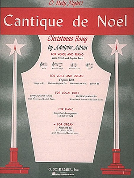 Cantique De Noel (Organ)
