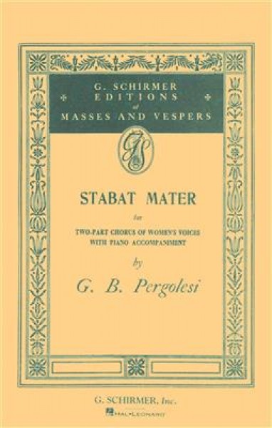 Stabat Mater Vocal Score