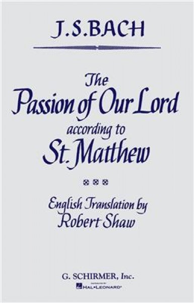 St. Matthew Passion