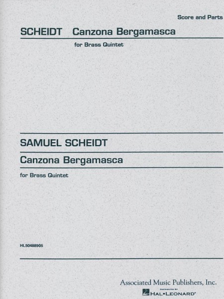 Canzone Bergamasca Score and Parts
