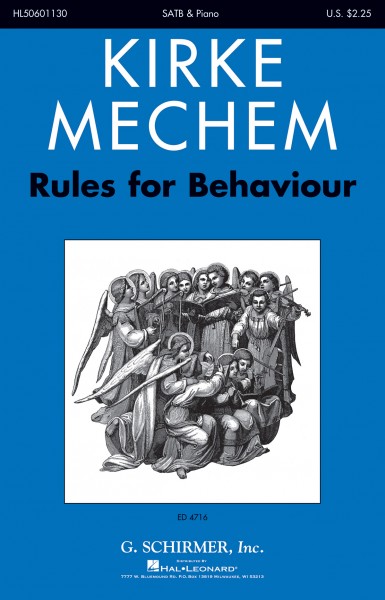 Rules for Behaviour, 1787