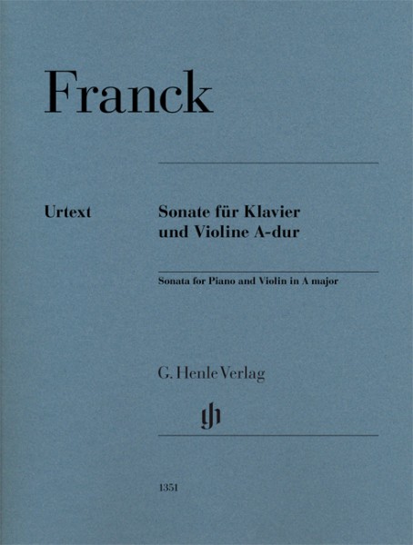 Violin Sonata In A revised edition of HN 293