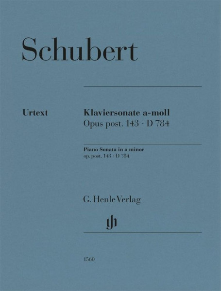 Klaviersonate A-moll Op. Post. 143D 784