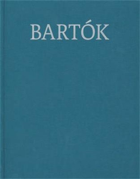 Mikrokosmos for Piano Béla Bartók Complete Critical Edition Volume 40