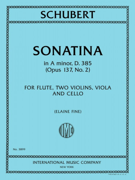 Sonatina in A minor, D. 385 (Opus 137, No. 2)