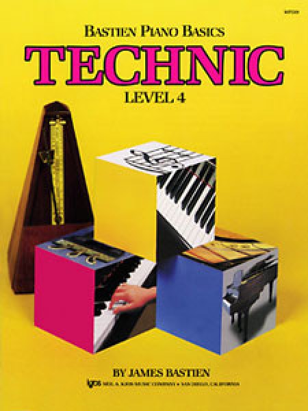 Bastien Piano Basics Technic Level 4