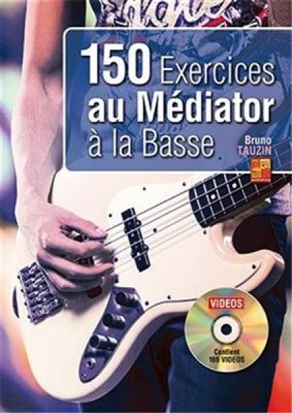 150 exercices au médiator à la basse