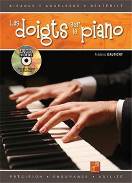 Les doigts sur le piano