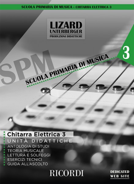 Chitarra elettrica vol. 3 (unità didattiche) Lizard (collana SPM)-AUDIO ONLINE