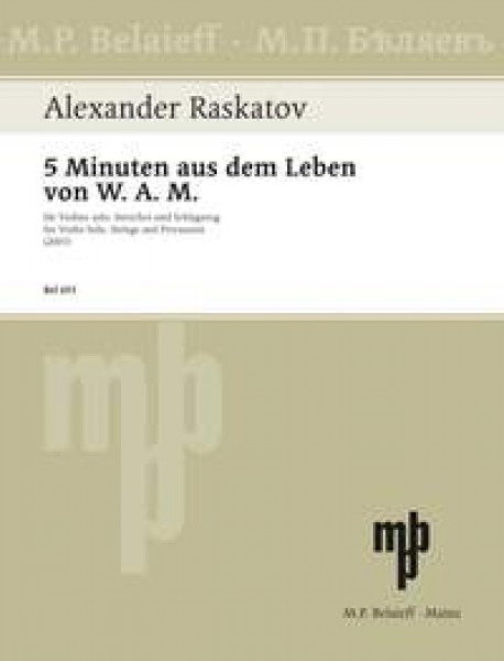 5 Minuten aus dem Leben von W. A. M. (not a not-turno)