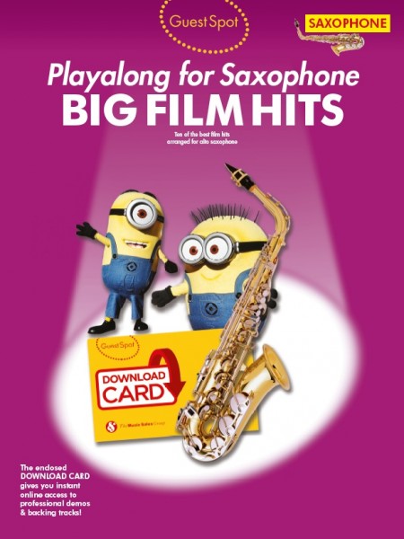 Guest Spot: Big Film Hits Playalong For Alto Sax